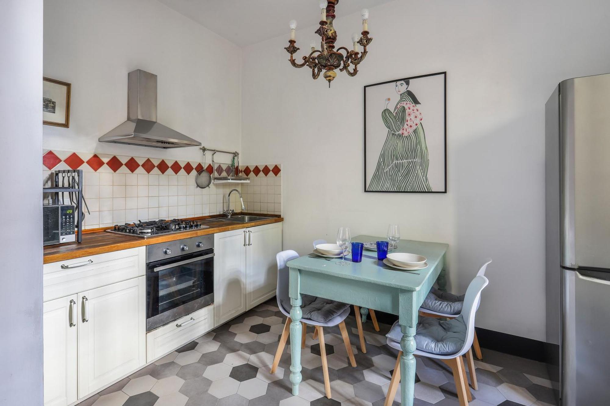 One-Bedroom Apartment With Patio Florence Buitenkant foto