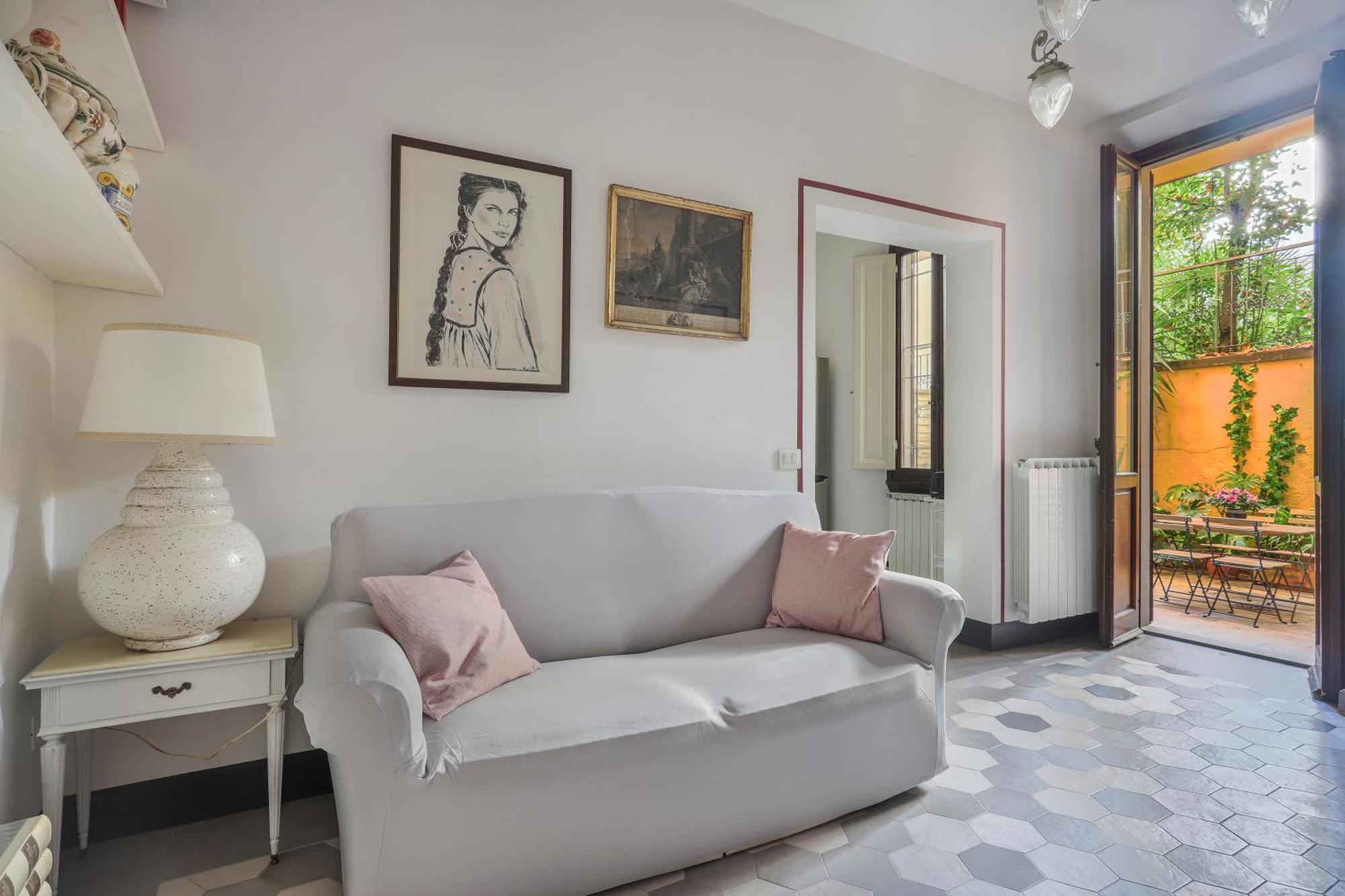One-Bedroom Apartment With Patio Florence Buitenkant foto